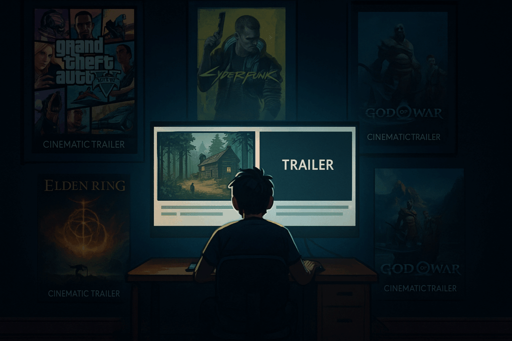 Um trailer vale mais que mil screenshots